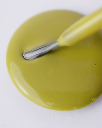 Avocado green nail polish drop by sienna