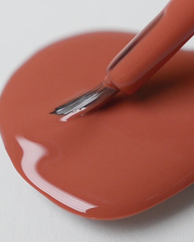 terracotta nail polish drop by sienna