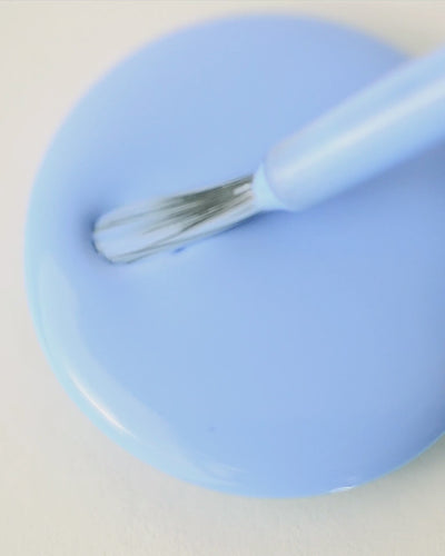  periwinkle blue nail polish drop by sienna