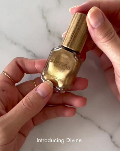Divine Video being applied on fair skin tone