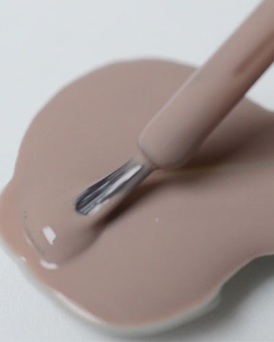 beige nail polish drop by sienna