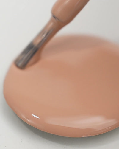 Nude beige nail polish drop by sienna