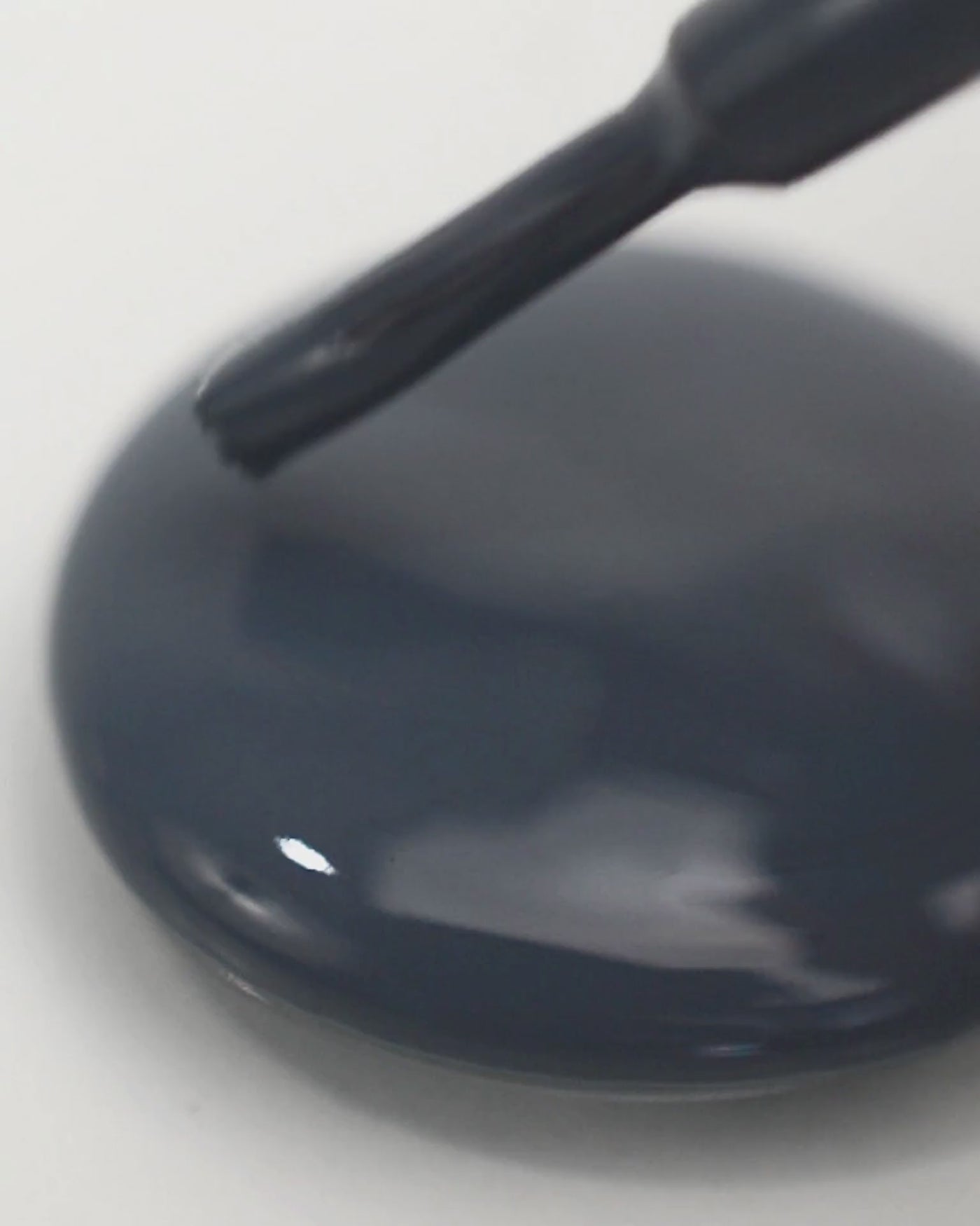 blue-grey nail polish drop by sienna