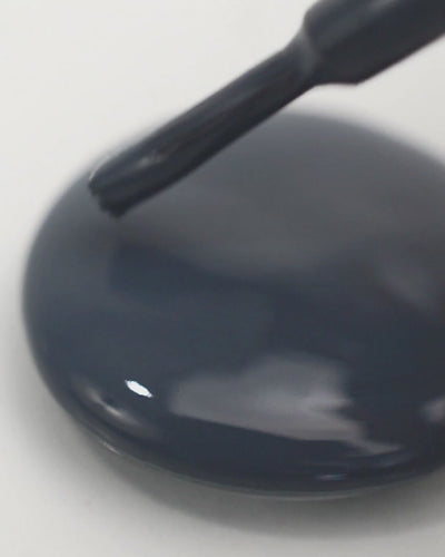 blue-grey nail polish drop by sienna