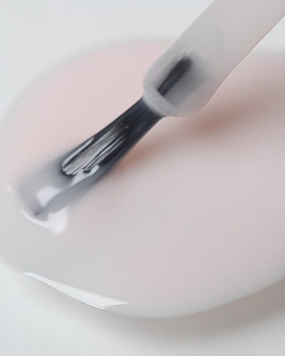 light rosewater pink sheer nail polish drop by sienna