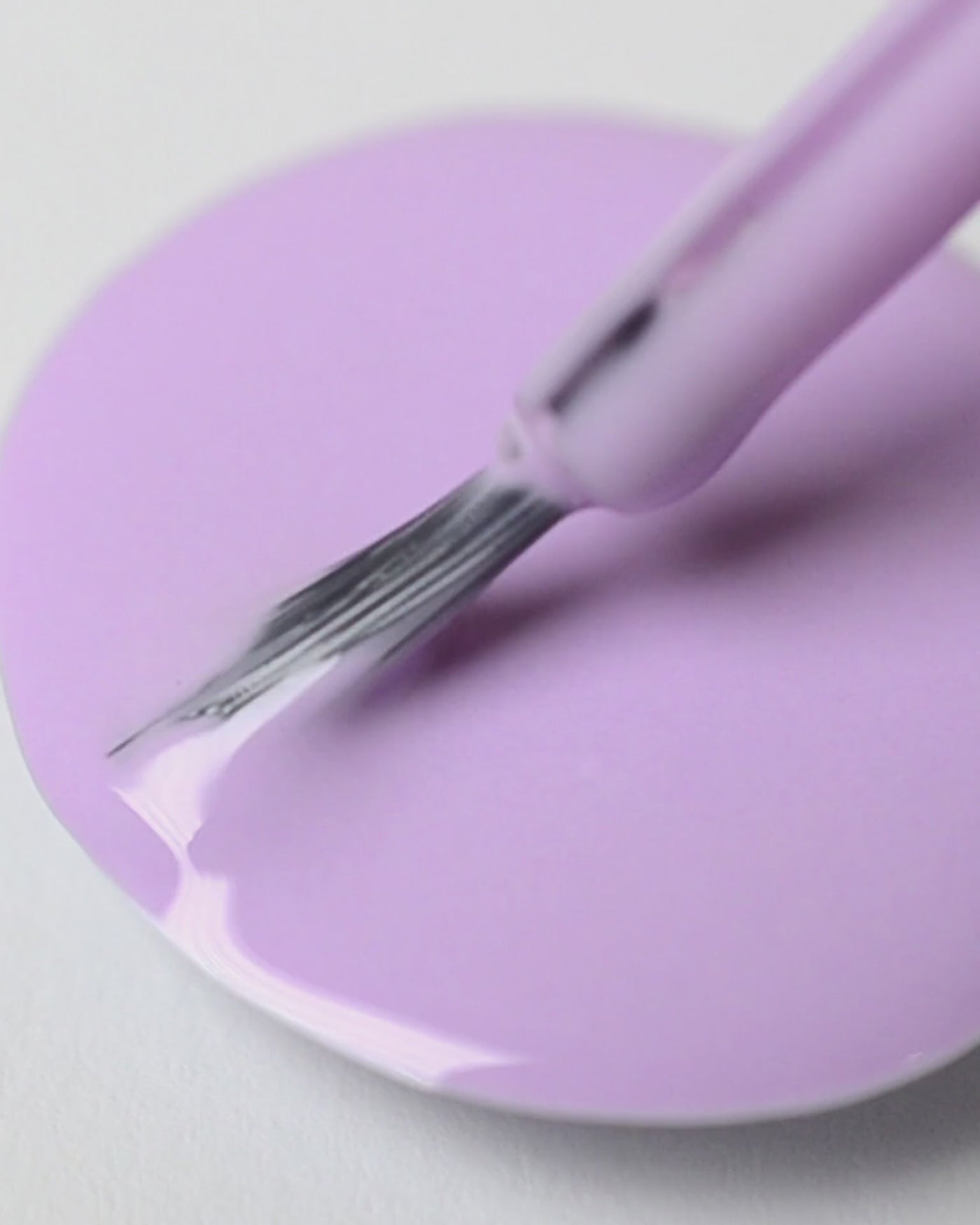 lilac purple nail polish drop by sienna