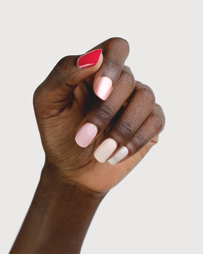Enchantment Collection Nail polish on Dark Skin Tone