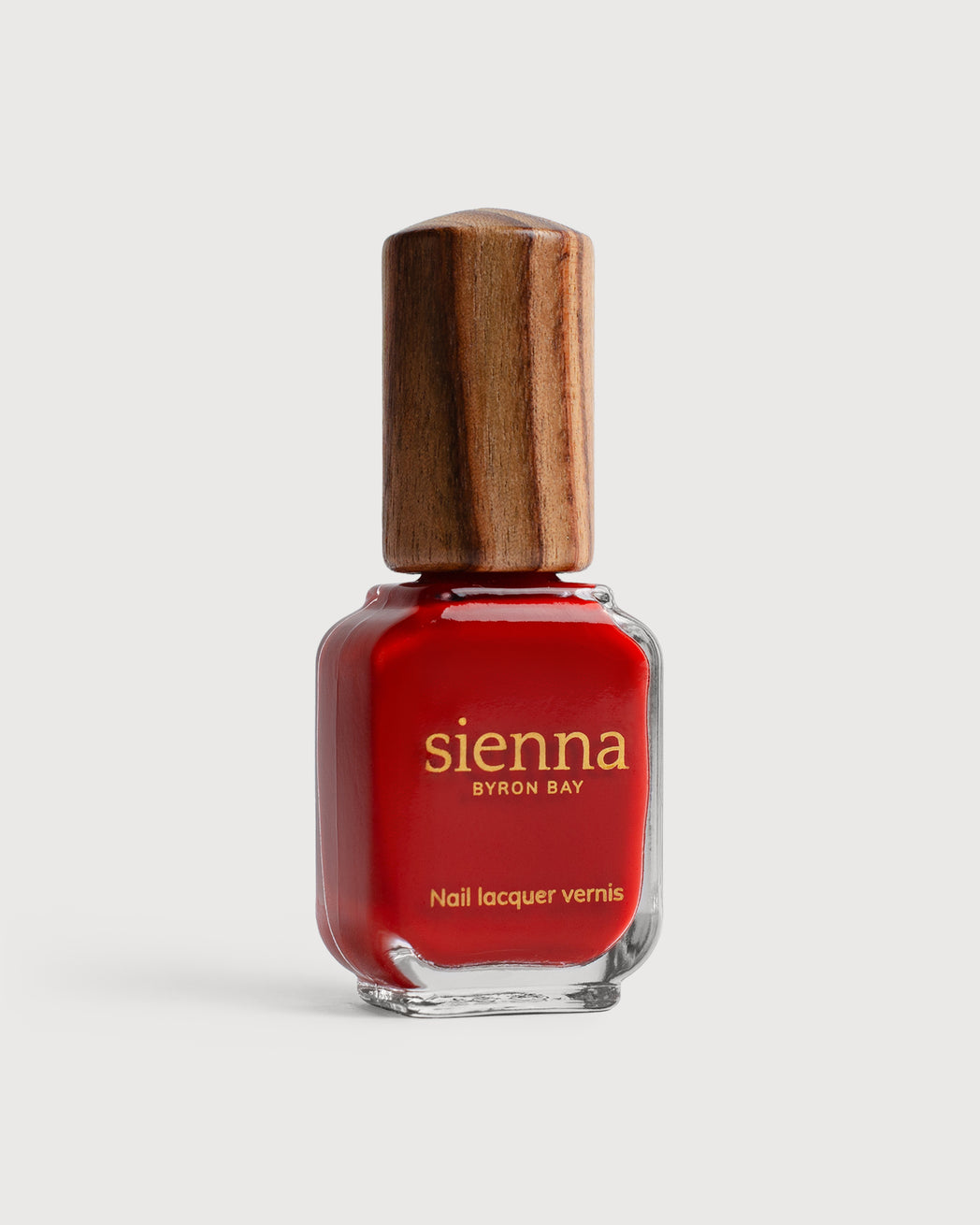 Nagnata Earthy Red Crème Glass Bottle Timber Cap