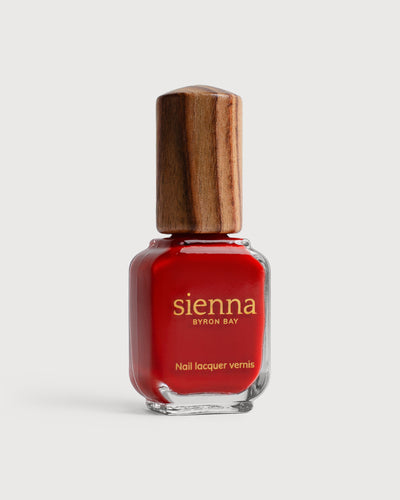 Nagnata Earthy Red Crème Glass Bottle Timber Cap