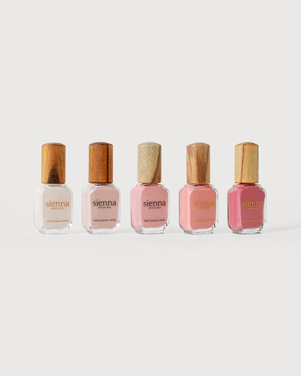 Petal Quin Glass Bottles with timber cap